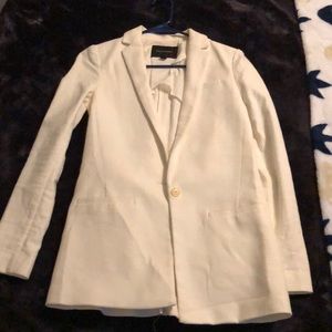Banana republic white blazer